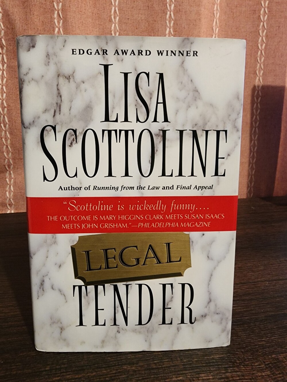 Legal Tender By Lisa Scottline